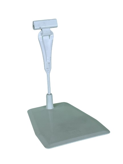 Ценникодержатель для гастрономии белый: подставка игла 100 мм держатель ценника 5 шт. 