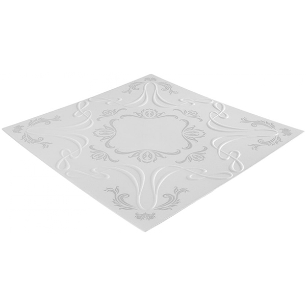 Плита Формат Поезія перли 500х500 мм біла 8 шт