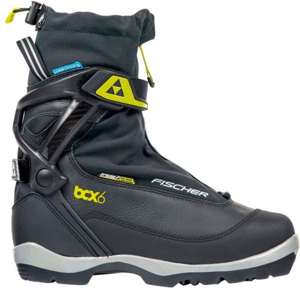Ботинки для беговых лыж FISCHER BCX 6 Waterproof р. 44 S38018 черный с желтым 