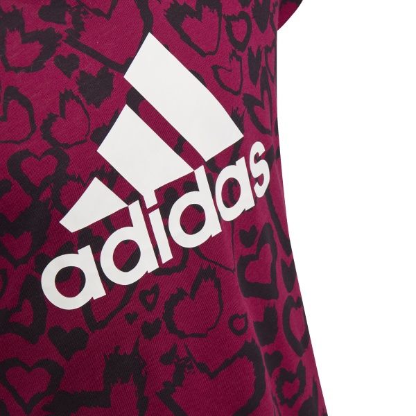 Футболка Adidas G MH GRA TEE GE0939 128 червоний