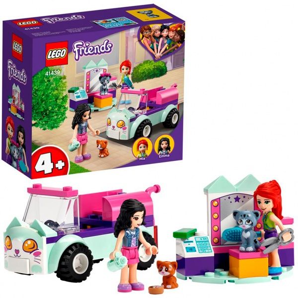 Конструктор LEGO Friends Авто перукаря для котів 41439
