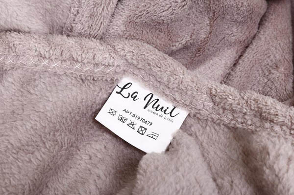 Плед Frannel 160x200 см темно-серый La Nuit 