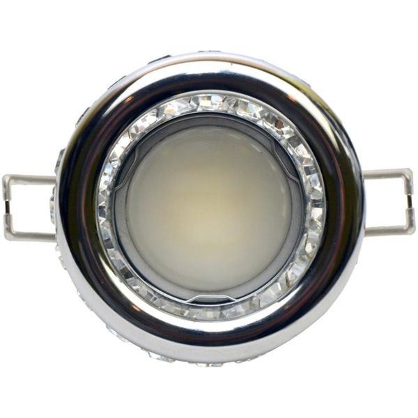 Світильник точковий Светкомплект круглий AG61 CHR/WH GU5.3 хром 