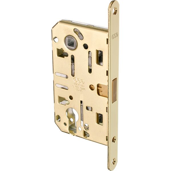 Дверний замок міжкімнатний AGB Mediana Polaris латунь