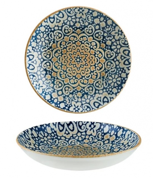 Тарілка глибока Alhambra 23 см ALHBLM23CK Bonna