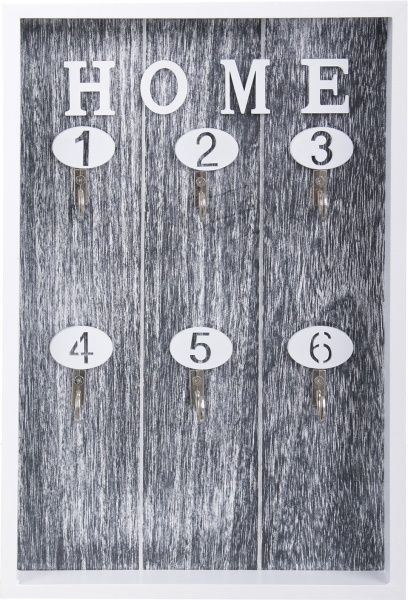 Ключниця пано на 6 гачків 20х30х3 см