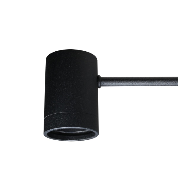 Люстра стельова Светкомплект 6xGU5.3 чорний G TIME F 