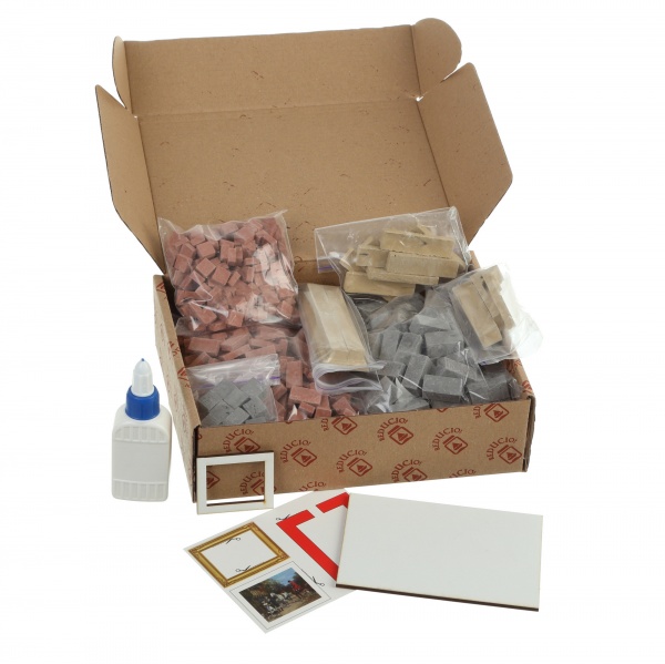 Конструктор із міні-цеглинок Reducio Камін 71184