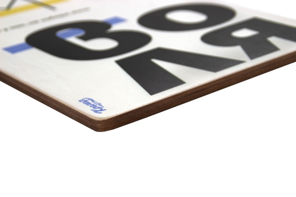 Постер деревянный 