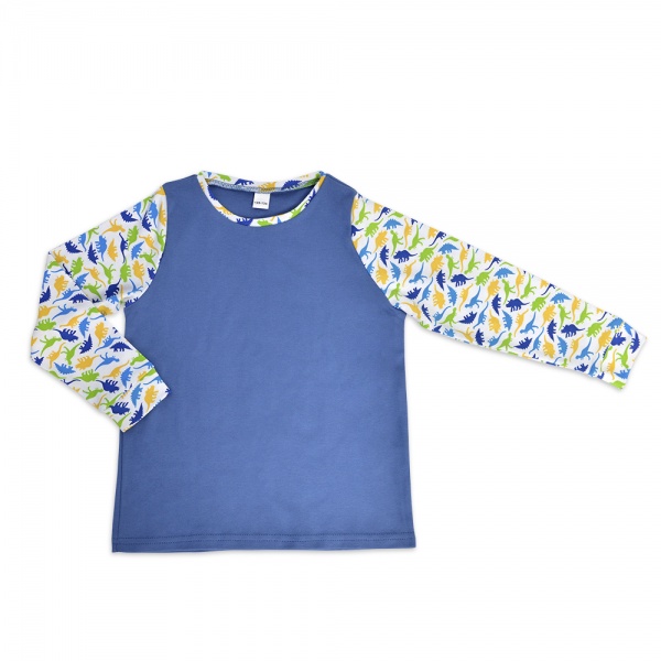 Піжама дитяча WP Merchandise Звірята р.116–122 синій із малюнком FWPPJP4DIN23BL122 