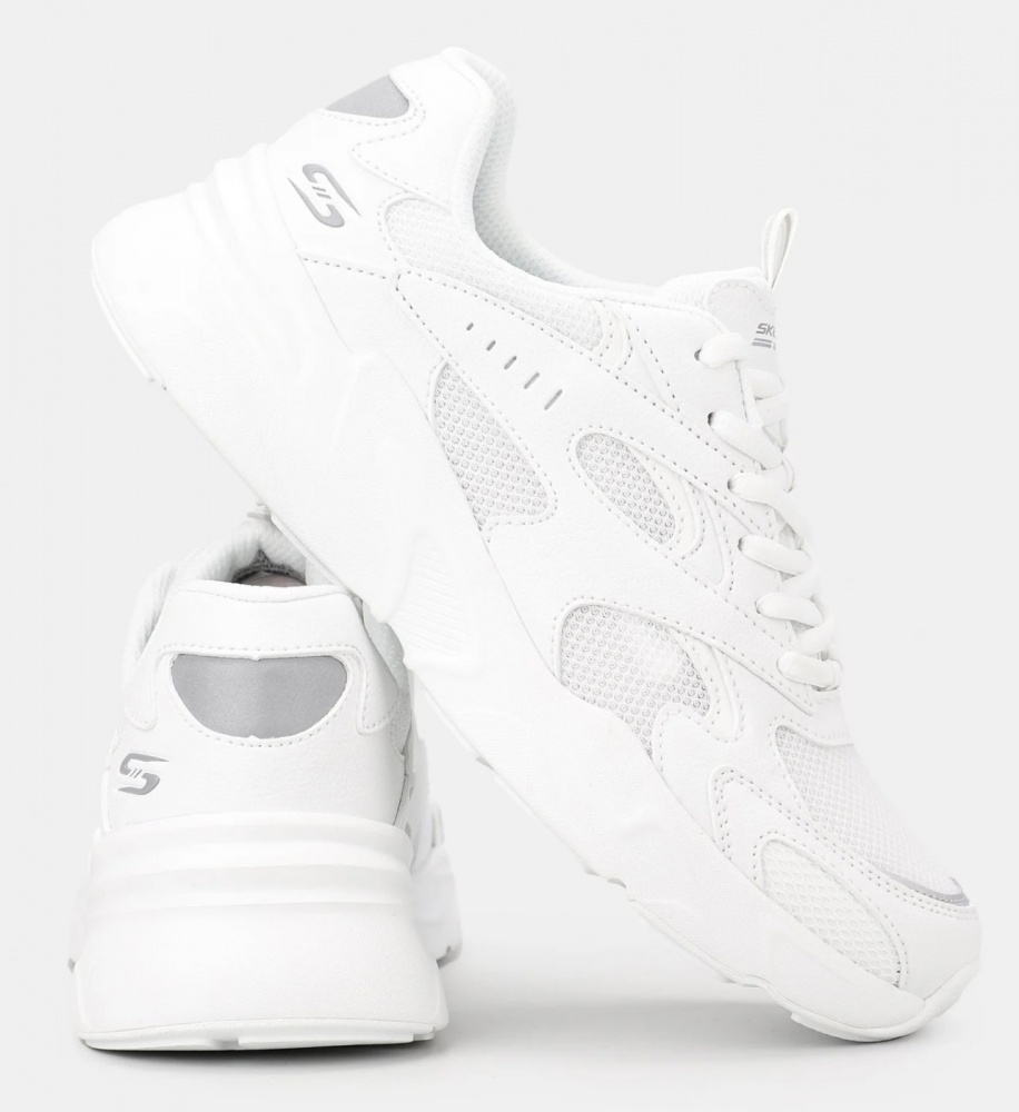 Кроссовки женские демисезонные Skechers BOBS BAMINA 117354 WHT р.39 белые