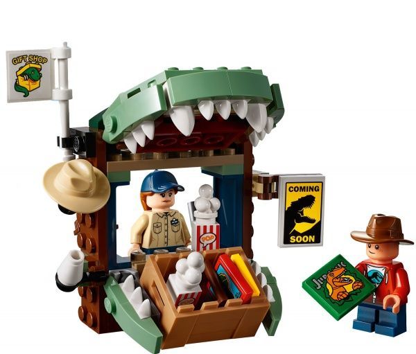 Конструктор LEGO Jurassic World Дилофозавр на свободе 75934
