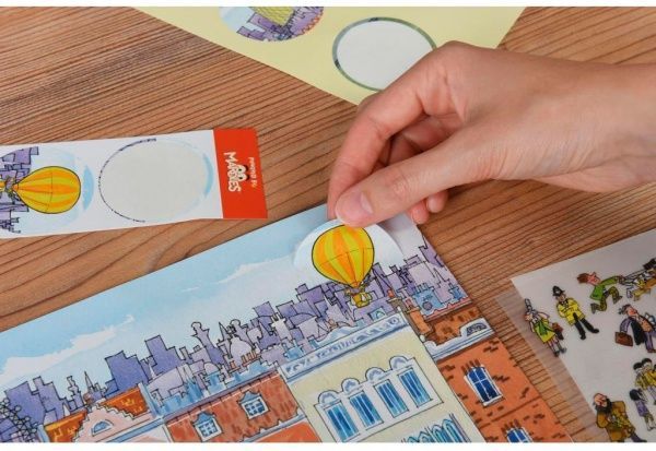 Набір наліпок Scribble Down Лондон, з онлайн-додатком (SD/19)