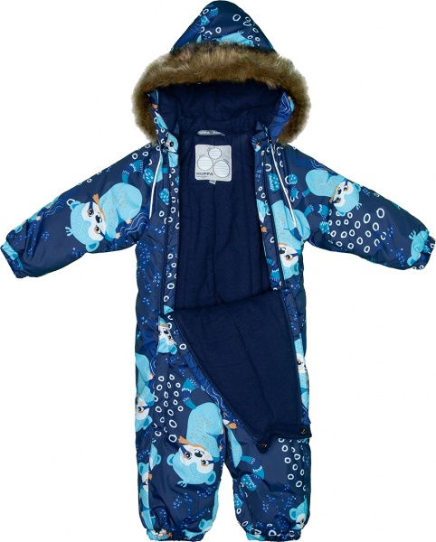 Комбінезон для дівчинки HUPPA Keira р.68 темно-синій 31920030-93486-068 