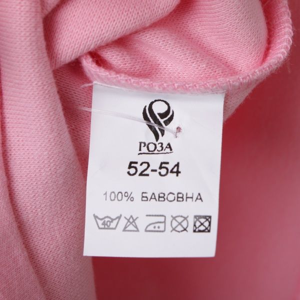 Шапочка детская Роза для девочки р.52-54 светло-розовый 