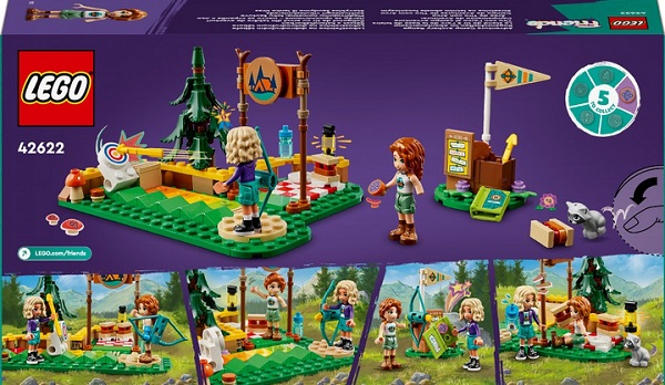 Конструктор LEGO Friends Стрельбище в приключенческом лагере 42622