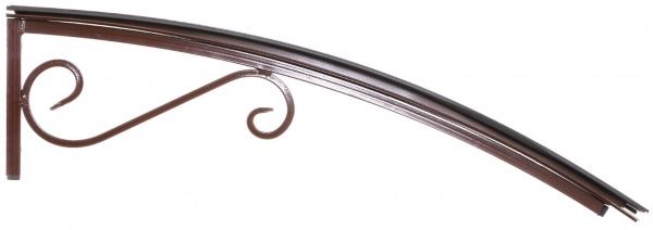 Кронштейн для козырька Анкор 1200 мм коричневый RAL 8017n