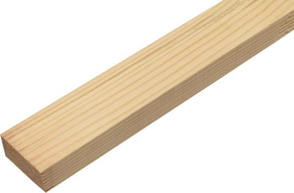 Рейка монтажная цельная 20х40х3000 мм сосна (уп. 8 шт.)