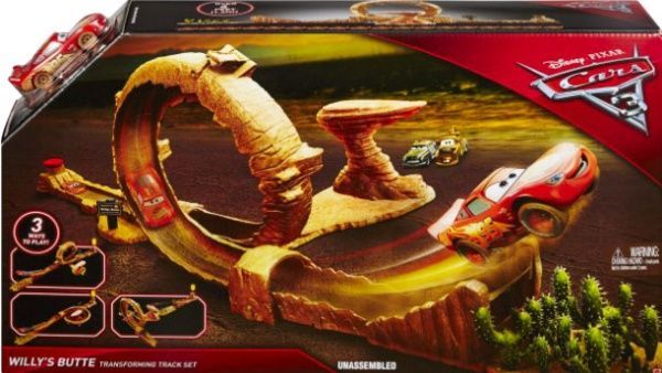 Игровой набор Mattel Большой холм 3 в 1 из м/ф «Тачки 3» DVF40