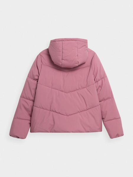 Куртка 4F DOWN JACKET F087 4FAW22TDJAF087-54S р.XL рожевий