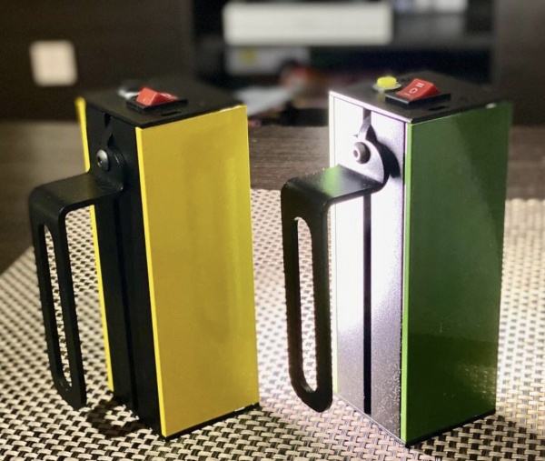 Светодиодный фонарик Q-FIREFLY-I LED ручной металлический QUANTULA Q-FIREFLY-I 460Lm Li-Ion черно-желтый