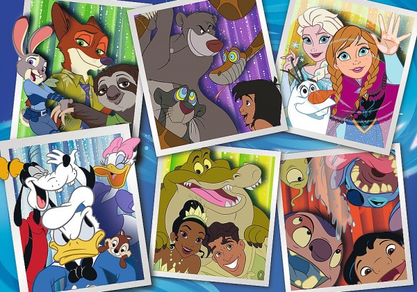 Пазлы Trefl 100 деталей Герои Disney 13299