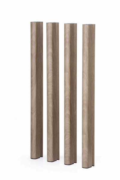 Ніжки для столу Mondum Медітеранео 75 Н 4 шт. коричневий 