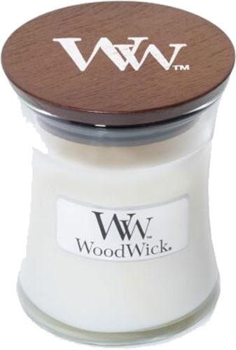 Свеча ароматическая Woodwick Mini White Tea & Jasmine 85г 