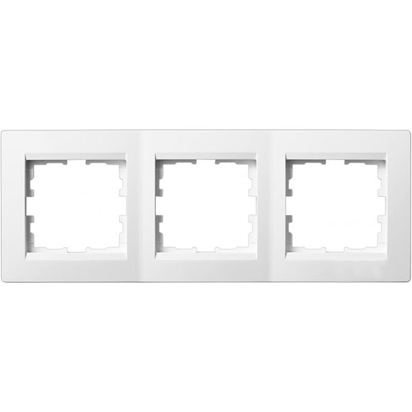 Рамка трехместная UP! (Underprice) One горизонтальная белый 706-0200-148