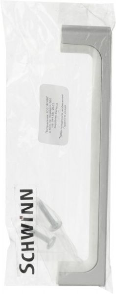 Ручка-скоба Flavi 160 мм сріблястий/білий Schwinn Z077/160