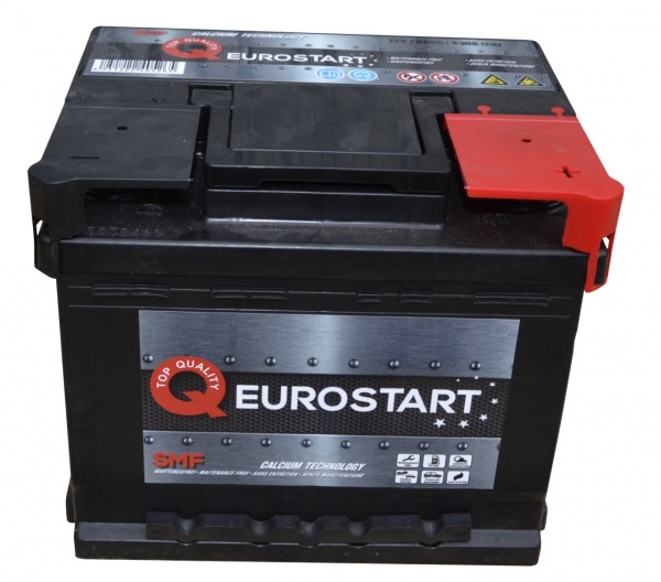 Аккумулятор автомобильный EUROSTART 4352 50Ah 430A 12V «+» справа (550012043)