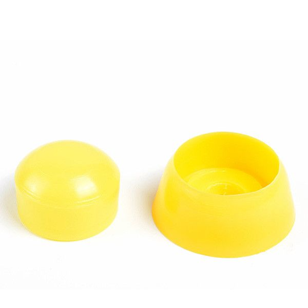 Заглушка 2-составляющая 4 шт. желтый Expert Fix