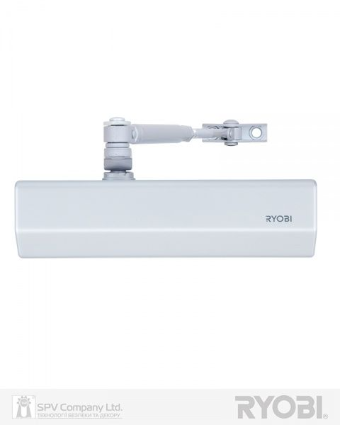 Доводчик дверний RYOBI D-2055V BC срібний 100 кг