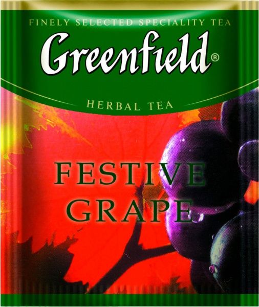 Чай черный Greenfield Festive Grape 25 шт. (4820022861955) 