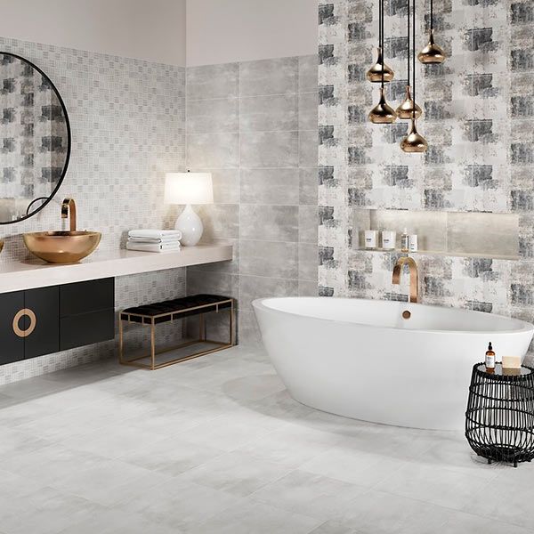 Плитка Opoczno Аврора сіра 30x60 