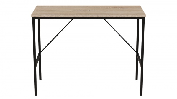 Стол Line Лайт 1000x500x16 мм дуб сонома/черный 