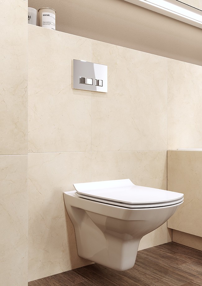 Унітаз підвісний Cersanit CARINA CleanOn Сет 548