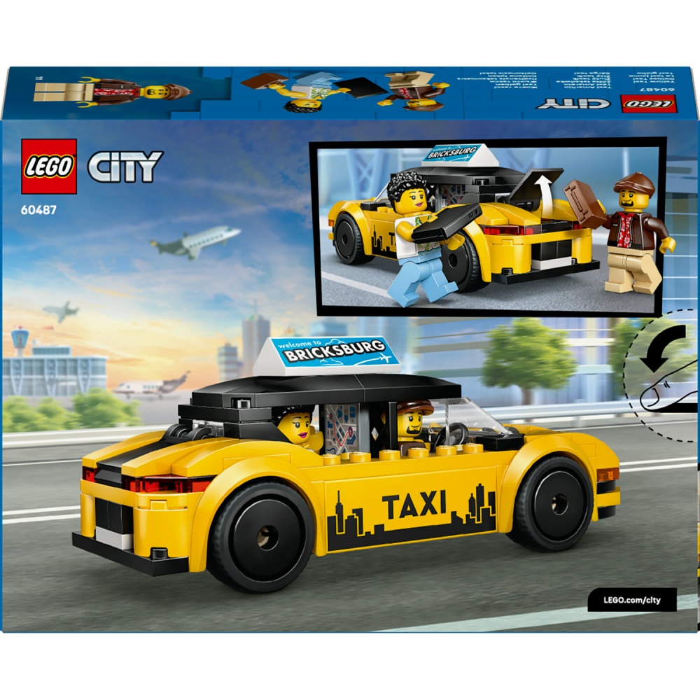 Конструктор LEGO City Желтое такси 60487