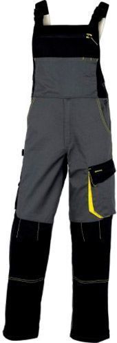 Полукомбинезон рабочий Delta plus D-Mach   р. S DMSALGJPT серый с желтым