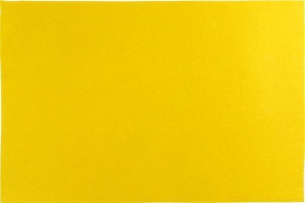 Фетр жовтий,  2 мм, 50x33 см