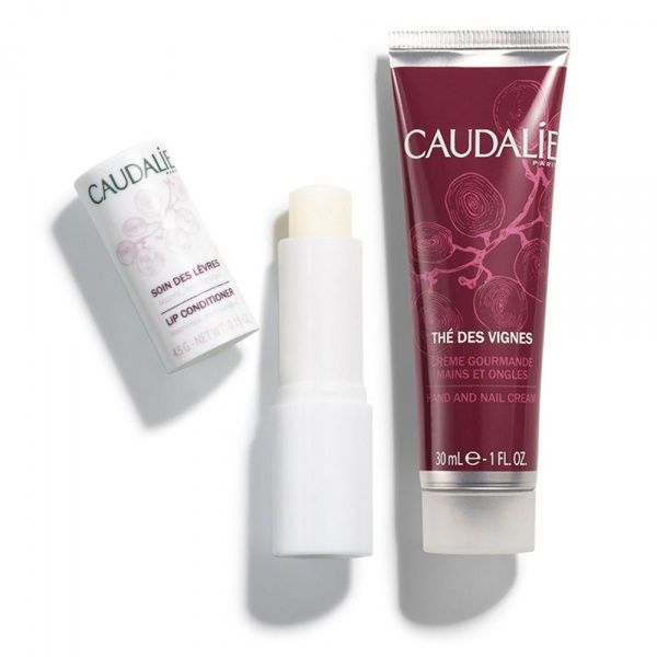 Набор подарочный для женщин Caudalie Lip & Hand Duo Thé des Vignes