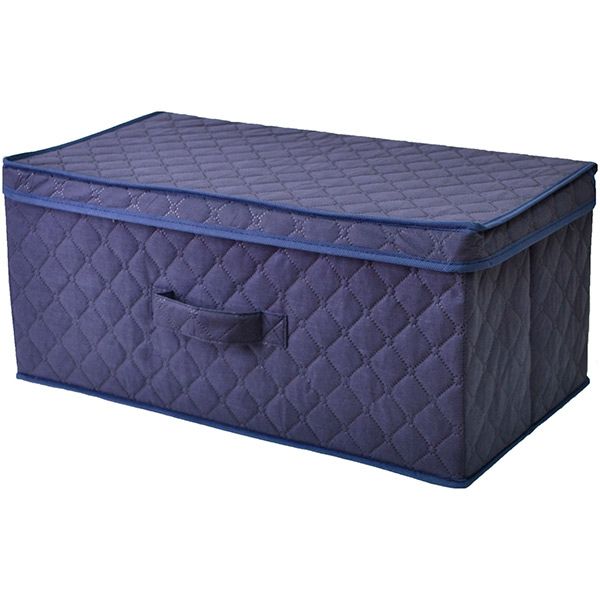 Короб текстильний Design Line 1510 синій 250x580x300 мм