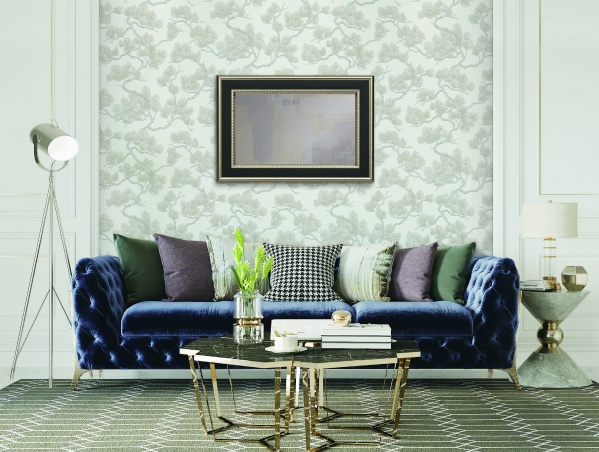 Шпалери вінілові на флізеліновій основі DID 4seasons RST1602-1 1,06x10,05 м 