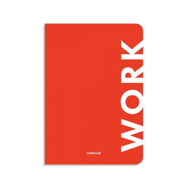 Блокнот Work червоний Orner