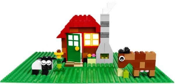 Пластина базовая зеленая 10700 Classic LEGO 