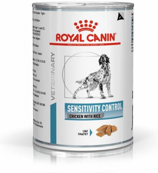 Консерва для усіх порід Royal Canin V.D. SensitivityControl (паштет) з куркою 420 г