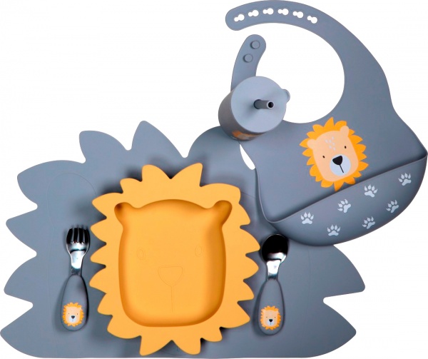 Коврик для посуды Tryco силикон пепельно-розовый TR-392839