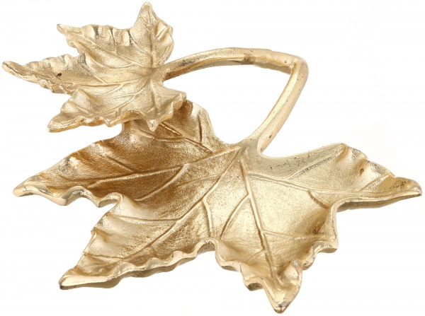 Фруктовниця кленовий листок 35x22x6 30002 метал 