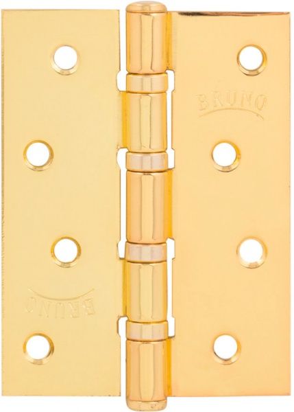 Петля универсальная Bruno 40400 d11x100x31x2.5 мм полированная латунь универсальная 2 шт