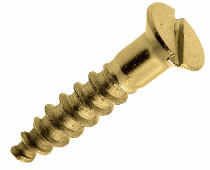 Шуруп по дереву потайна головка 3,5x35 мм 8 шт. латунь Expert Fix